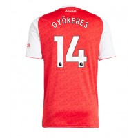 Arsenal Viktor Gyokeres #14 Domáci futbalový dres 2025-26 Krátky Rukáv